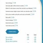 Menu Cozy Café Rabat June 2023 155612